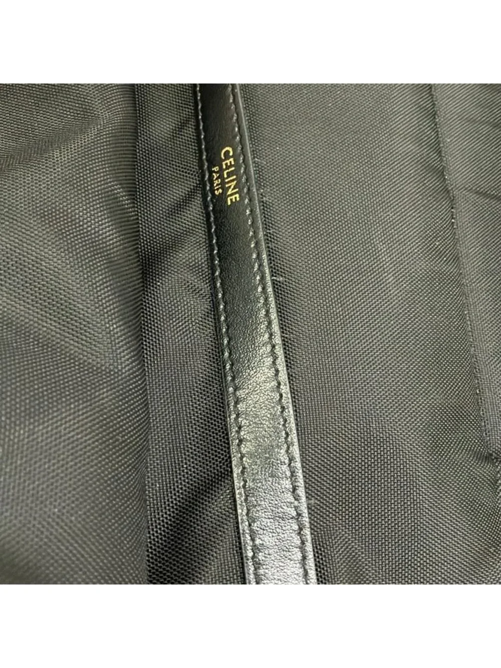 Celine Backpack Light Brown Dark Black Leopard Print Leather